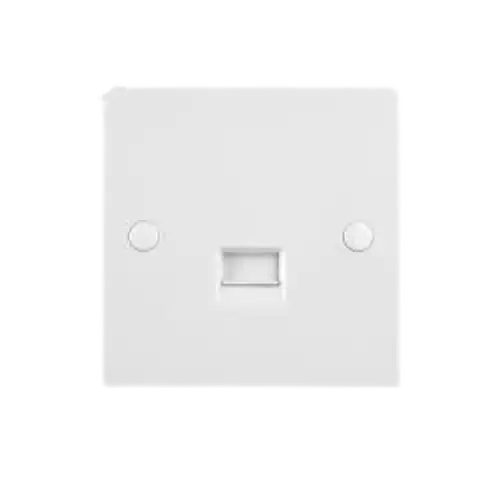 1 gang telephone socket RJ11 V438