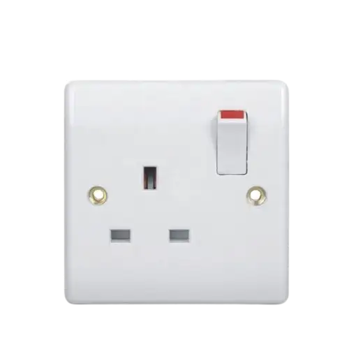 15A 1 gang socket w/neon V431